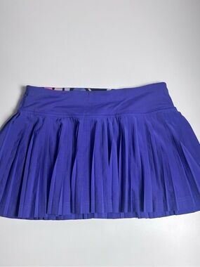 Lululemon Athletica Women's Purple Pleated Skort Skirt Size 4